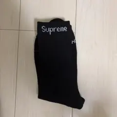 supremeソックス ブラックのサムネイル