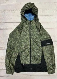 umbro カモフラージュ ナイロンジャケット DESCENTE製