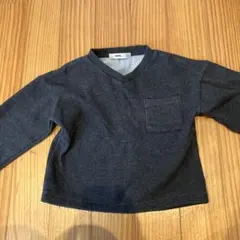 【最終値下げ】MPS裏起毛 Vネック トレーナー　110サイズ