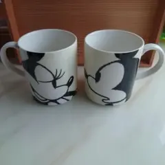 ミッキー＆ミニー マグカップ 2個セット