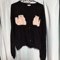 メリージェニー ねこ カーディガン