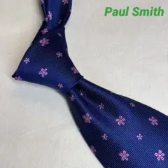 폴 스미스 PAUL SMITH 넥타이 「꽃・총무늬」