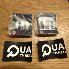 TMNETWORK QUANTUM デコガチャ ステッカー&キーホルダーセット - メルカリ