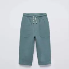 zara baby kids ズボン　パンツ　86cm カーキ　グリーン