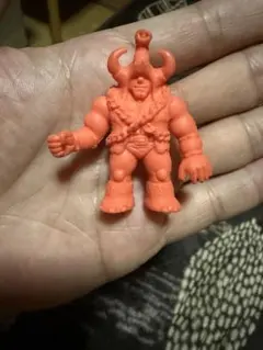 キン肉マン消しゴム　キン消し　マンモスマン　オレンジ