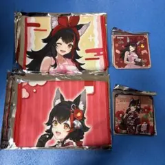 佐*レ様 【ホロライブ】極楽湯　マフラータオル&コースター　大神ミオ