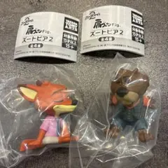 【匿名、即日発送】肩ズンFig ズートピア2 ニック　二ブルズ　2点セット