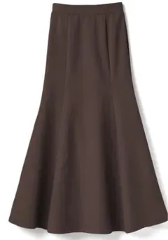 grl マーメイドフレアスカート ブラウン[gc60]