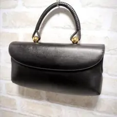未使用】濱野皮革工藝（ハマノ）ロイヤルモデル（ラージ）底鋲付き