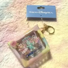 【未使用】ダッフィーフレンズ キーホルダーポーチ
