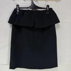 美品ROPE 黒 タイトスカートサイズ36 小さいサイズ. M132