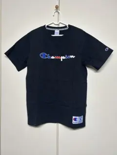 Champion ブラックTシャツ X-LARGE