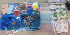 アクアビーズ　ケース付き　まとめ売り　図案
