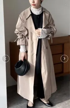 reca 完売品 キャンディ袖 ビッグトレンチコート