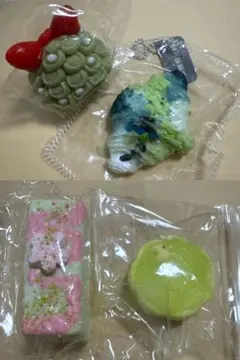 抹茶スイーツ スクイーズ　4個セット　まとめ売り