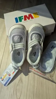 【値下げ】IFME 上履き 15.0 ホワイト　新品
