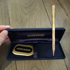 WATERMAN ボールペン ゴールドカラー 専用ケース付きのサムネイル