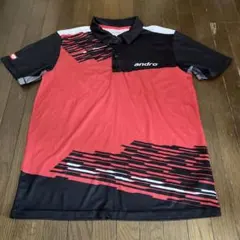 andro TEAM LINE 卓球ウェア Lサイズ 赤黒
