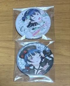 ラブライブ　サンシャイン　Aqours 缶バッジ 津島善子