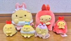 【早い者勝ち】すみっコ　えびふらいのしっぽ てのりぬいぐるみetc　6点セット