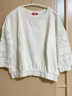 【earth music&ecology】花柄レーストレーナー