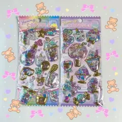 【24時間以内発送】カプセルシール シャカシャカシール 2枚SET