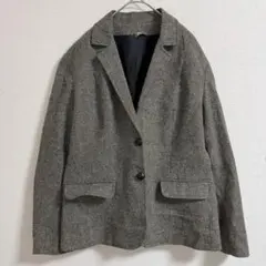 Scarboro 美シルエット テーラードジャケット 千鳥格子 レトロお洒落