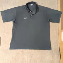 Mizuno グレー ポロシャツ Oサイズ