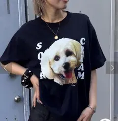 【WHO'S WHO gallery】ミルちゃんTEE Tシャツ ワンコ リンクのサムネイル