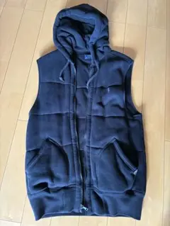 美品！Polo Ralph Lauren フード付きベスト S 黒