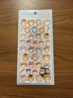 ボンボンドロップシール　みんな　ポーズ