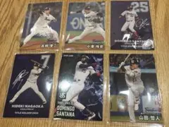 プロ野球チップス 2025 ヤクルトスワローズ 6枚セット