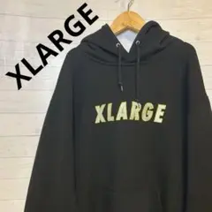 XLARGE　メンズ　パーカー　大きめシルエット　Lサイズ