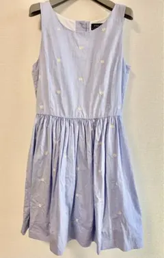 美品　ラルフローレン 150 ワンピース　14 清楚　夏