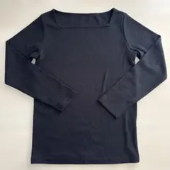 【試着のみ】KOBE LETTUCE ネイビー 長袖カットソー M