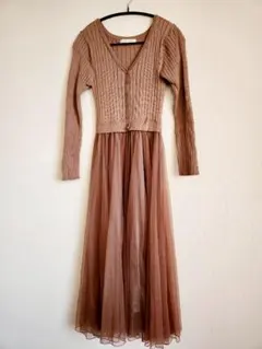 COCO DEAL ニットロングワンピース