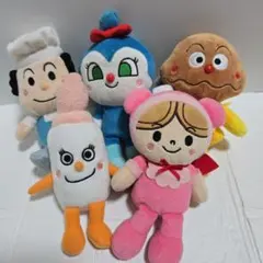 エ*コ様 アンパンマン ぬいぐるみ 5体セット 約20cm