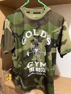 GOLD'S GYM ゴールドジム　迷彩柄 カモ　XL Tシャツ
