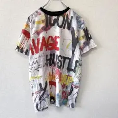 ☆コムデギャルソン オムプリュス 安全ピン プリント Tシャツ - メルカリ