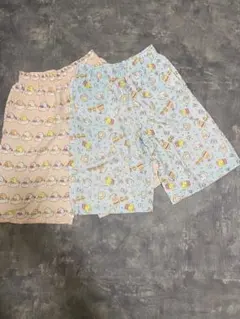 すみっコぐらし 半ズボン 130サイズ 2色セット