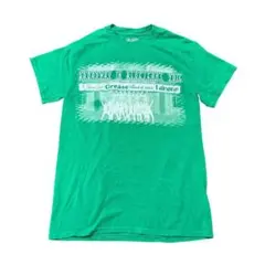 イベントTシャツ　フロントプリント　GILDAN製 古着 グリーン　8Scのサムネイル