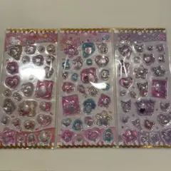 ハローキティ・マイメロディ・クロミちゃんシール3セット