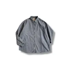 90s woolrich ボックスシルエット デニム ワークシャツ usa製