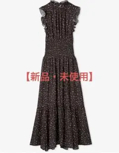 新品・タグ付き gelato pique チェリー柄 カップインマキシドレス