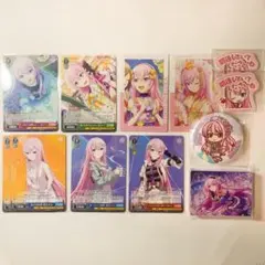 プロセカ 巡音ルカ 缶バッジ ノーブルアート エピカ ヴァイス ステッカー