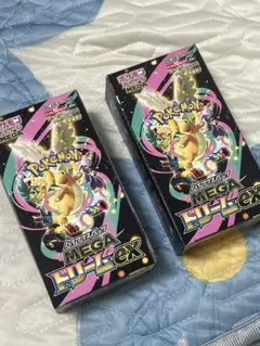 MEGAドリームex シュリンクなし ペリペリあり 2BOX ポケモンカード