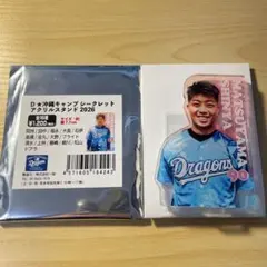 中日ドラゴンズ沖縄キャンプシークレットアクリルスタンド 2026松山
