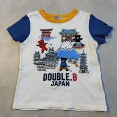 DOUBLE.B MIKI HOUSE 　日本モチーフ Tシャツ 110cmのサムネイル