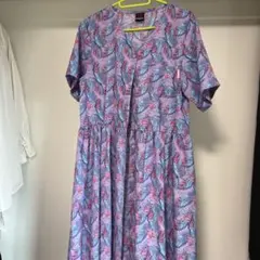 ミニーの総柄ワンピース10部丈