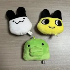 たまごっち　フェイスぬいぐるみ まめっち　くちぱっち　みみっち